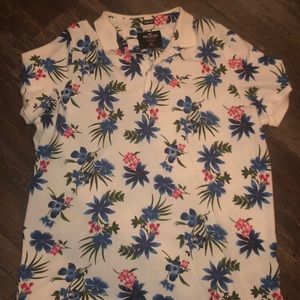 Hollister tropical shirt